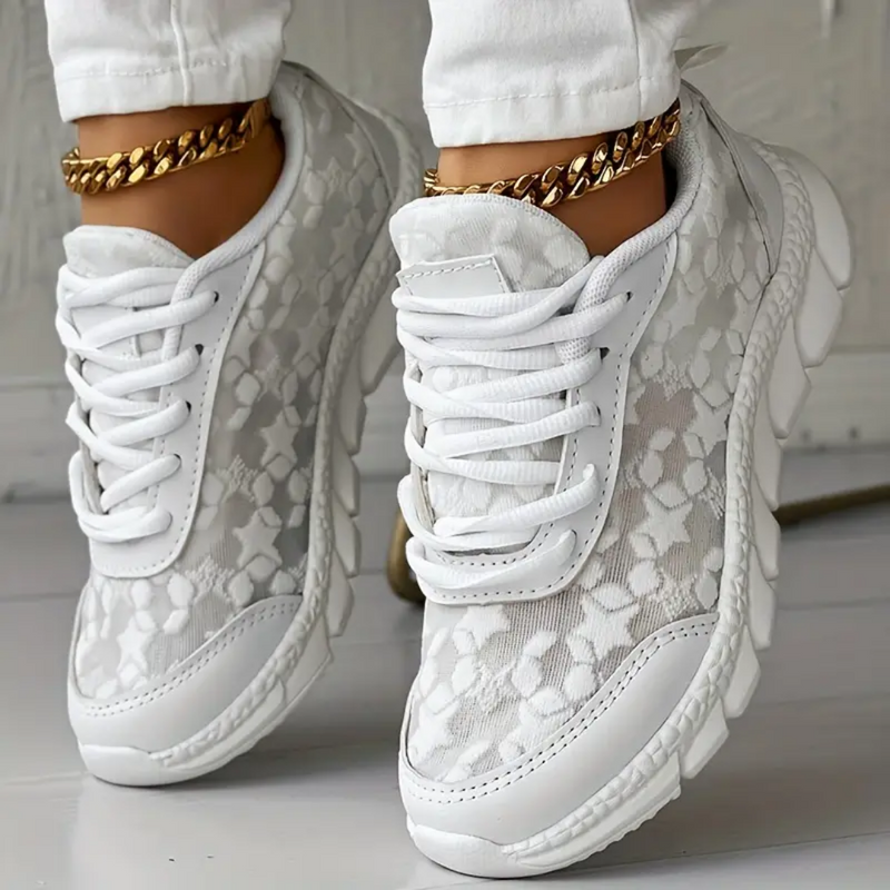 Stylische Sneaker mit Schleifen für Damen – Jana