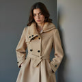 Eleganter Damen Wintermantel mit klassischem Schnitt – Veloura