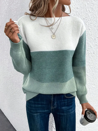 Eleganter Damenpullover mit lässiger Passform und Stil – Blanda
