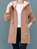 Warmer Damenpullover mit Plüsch für kalte Tage – Lena