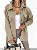 Modische Damen Winterjacke mit Struktur und Farbe – Alvessa