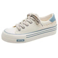 Plateau-Canvas-Sneaker mit klobiger Sohle für Damen – Mira