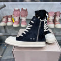 High-Top Sneaker aus Leder mit dicker Sohle – Matteo