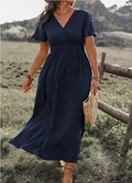 Sommerkleid Damen Elegant Luftig Zeitlos Komfort – Belviana