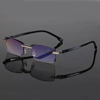 Leichte multifokale Lesebrille mit Blaulichtfilter – OptiVision