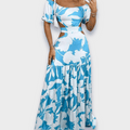 Handgemachtes Kleid Damen Figurbetont Elegant Italienisch Stil – Bellanira