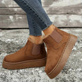 Warme Damen Winterstiefel mit rutschfester Sohle – Arvea