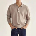Herren Winterpullover Warm Elegant Kunstfell Details – Ravelon
