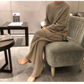 Damen Hausanzug Winter Weich Elegant Set – Elodie