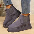 Warme Damen Winterstiefel mit rutschfester Sohle – Arvea