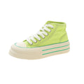 High-Top Canvas-Sneaker mit Plateau für Damen – Livia