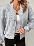 Damen Winterjacke Elegant Warm Einreiher Stil – Elina