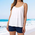 Damen Top Rundhalsausschnitt Locker Sommer Stil – Anna