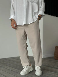 Elegante Herrenhose Alltag Klassisch Luxuriös – Vantaro