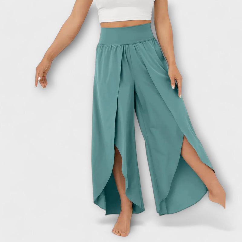 Weite Sommerhose mit Shorts für Damen – Clara
