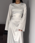 Maxi Damenkleid mit Korsett-Design – Emilia