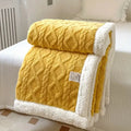 Fleece Sherpa Decke warm weich kuschelig – Greta