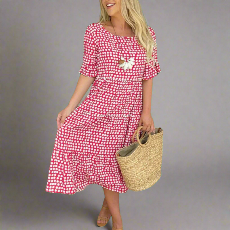 Elegantes Maxikleid für Damen mit perfekter Figur – Lara