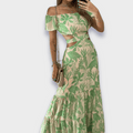 Handgemachtes Kleid Damen Figurbetont Elegant Italienisch Stil – Bellanira