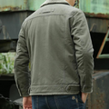 Herren Winterjacke Warm Fleece Wetterfest Stil – Drayven