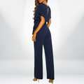 Eleganter Jumpsuit mit verstellbaren Trägern für Damen – Mila
