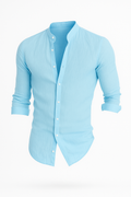 Leinenhemd Unisex Elegant Sommer Atmungsaktiv – Mike