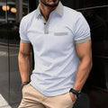 Gestreiftes Herren-Poloshirt mit England-Design – Henry