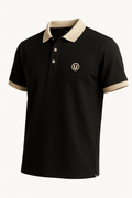 Polo-Shirt Herren Slim Fit mit beigem Kragen – Elegant & Stilvoll | Marzell