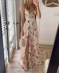 Elegantes Damenkleid mit verstellbaren Trägern – Amelie