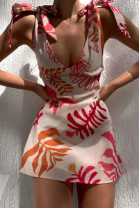 Mini Sommerkleid Leicht Verspielt Atmungsaktiv Damen – Linaya
