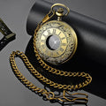 Klassische Vintage-Taschenuhr mit römischen Ziffern – Aurelius