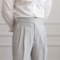 Elegante Herren-Stoffhose mit verstellbarer Schnalle – Lukas