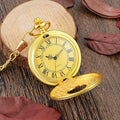 Klassische Vintage-Taschenuhr mit römischen Ziffern – Aurelius