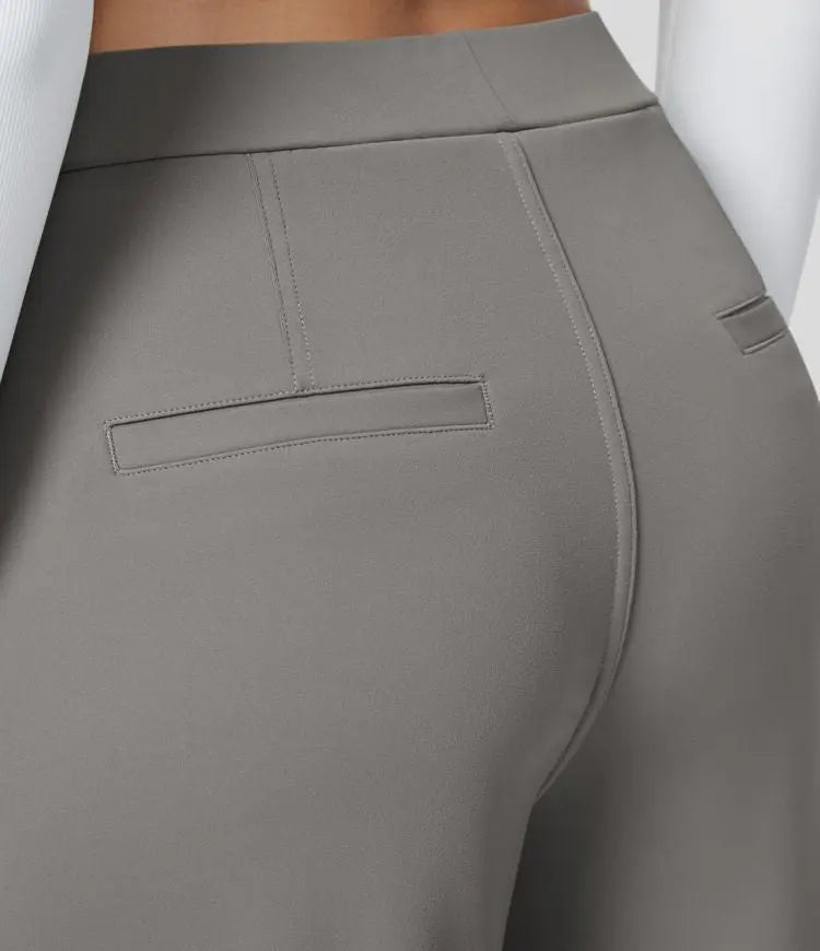 Bequeme Damen-Casual-Hose mit hoher Taille – Elina