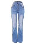 Elastische High-Waist Skinny-Jeans mit Po-Lift – Sofia