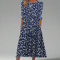 Sommerkleid Damen Blumenprint Locker Elegant Leicht – Fiorenya