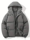 Herren Winterjacke Warm Leicht Abnehmbar Kapuze – Travor