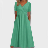 Elegantes Damen Kleid Figurbetont Festlich Look – Aurelina