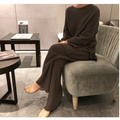 Damen Hausanzug Winter Weich Elegant Set – Elodie