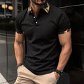 Gestreiftes Herren-Poloshirt mit England-Design – Henry