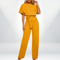 Eleganter Jumpsuit mit verstellbaren Trägern für Damen – Mila