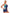 Sportlicher Badeanzug mit Patchwork-Design für Damen – Bettina