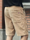 Cord Cargoshorts Herren Sommer Vintage Look – Lenvero