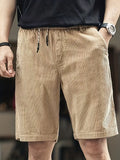 Cord Cargoshorts Herren Sommer Vintage Look – Lenvero