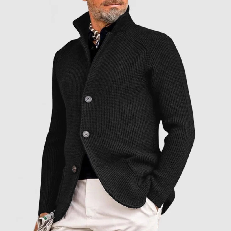 Strickweste für Herren mit Taschen – Henrik
