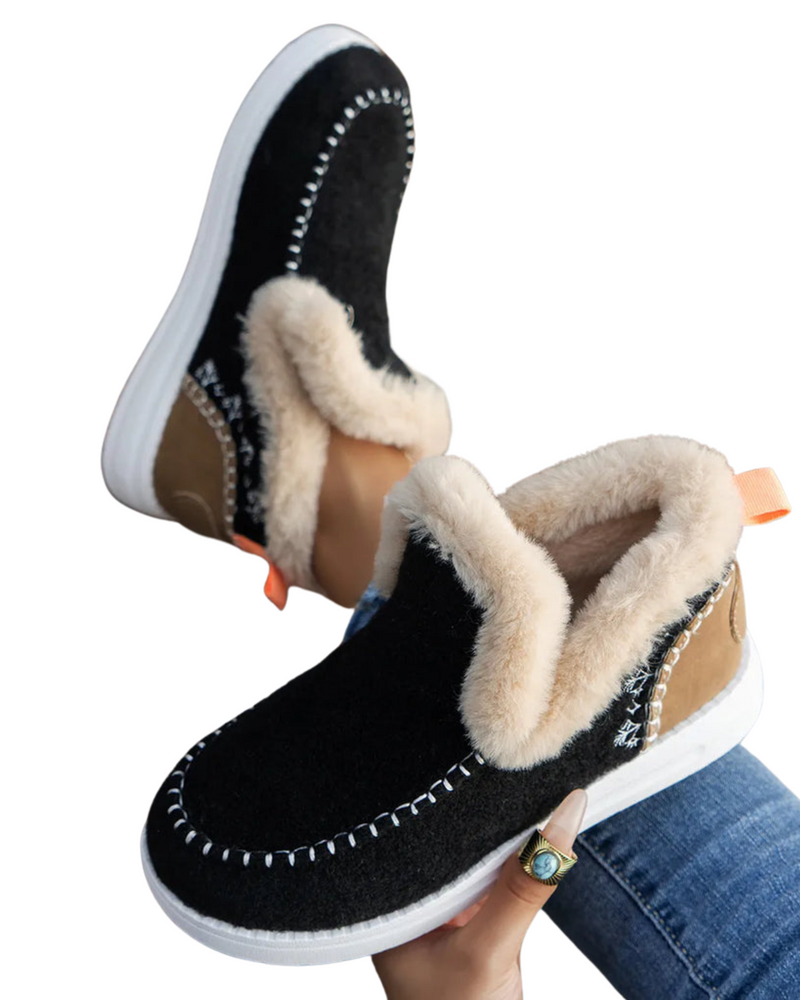 Warme Winterstiefel Damen wasserdicht und bequem – Christa