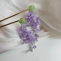 Wisteria Quasten-Ohrringe mit Naturdesign – Seraphine