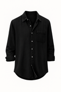 Herren Leinenhemd Langarm – Elegant & Casual Look von Elvion