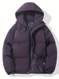 Herren Winterjacke Warm Leicht Abnehmbar Kapuze – Travor