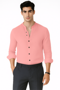 Retro Herrenhemd mit Button-Down-Kragen – Norvalo